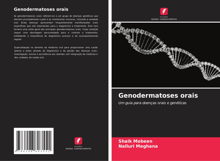 Kniha Genodermatoses orais Nalluri Meghana