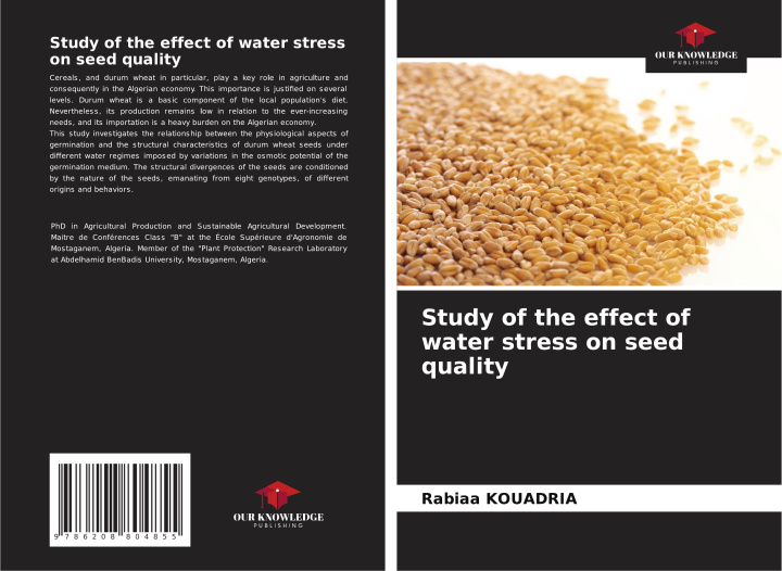 Knjiga Study of the effect of water stress on seed quality Rabiaa KOUADRIA