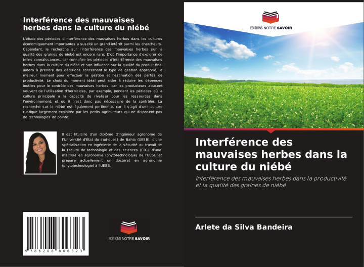 Libro Interférence des mauvaises herbes dans la culture du niébé Arlete da Silva Bandeira