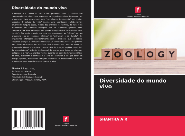 Kniha Diversidade do mundo vivo SHANTHA A R