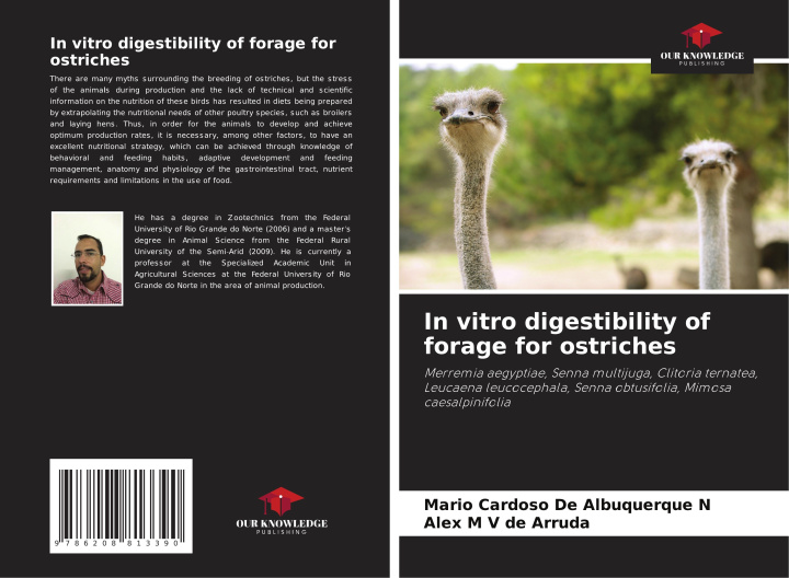 Libro In vitro digestibility of forage for ostriches Alex M V de Arruda