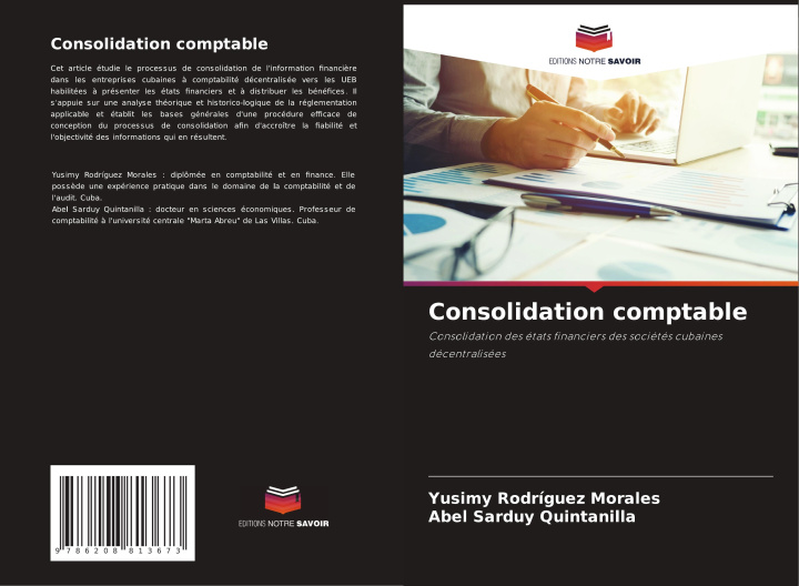 Kniha Consolidation comptable Abel Sarduy Quintanilla
