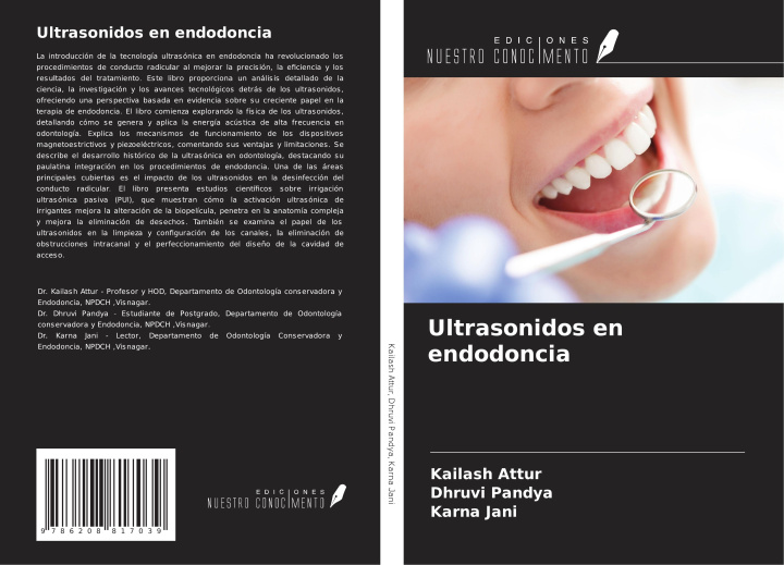 Kniha Ultrasonidos en endodoncia Dhruvi Pandya