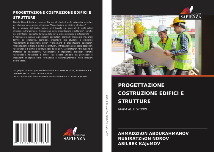 Kniha PROGETTAZIONE COSTRUZIONE EDIFICI E STRUTTURE NUSIRATZhON Norov