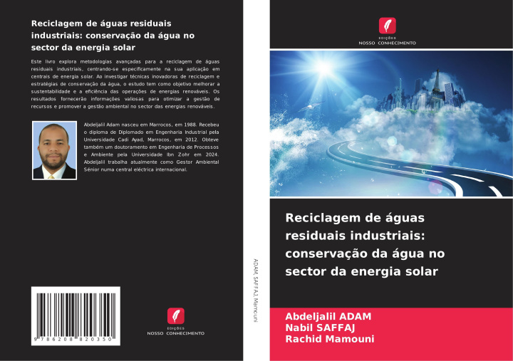 Kniha Reciclagem de águas residuais industriais: conservaç?o da água no sector da energia solar Nabil Saffaj