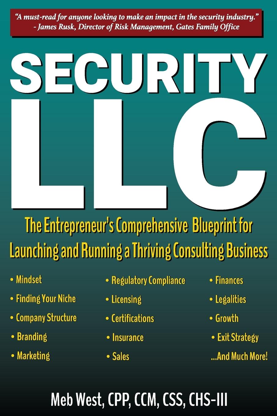 Kniha Security, LLC Meb West