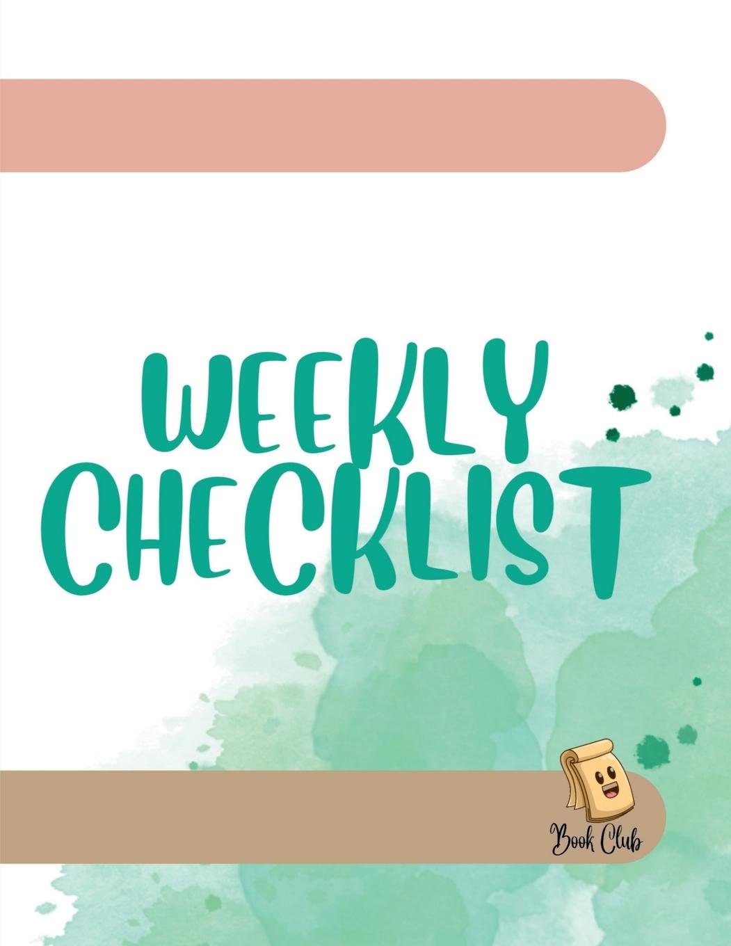 Kniha Weekly Checklist Farah Rustom