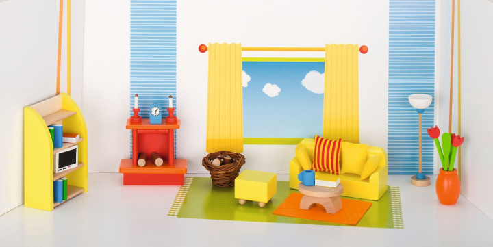 Igra/Igrača Puppenmöbel Wohnzimmer 