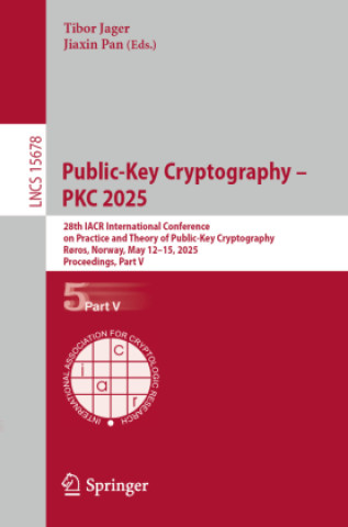 Kniha Public-Key Cryptography - PKC 2025 Tibor Jager