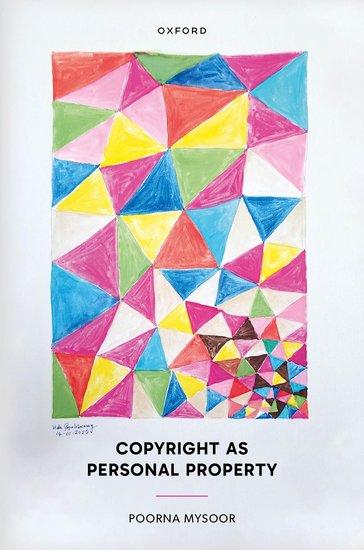 Kniha Copyright as Personal Property Mysoor