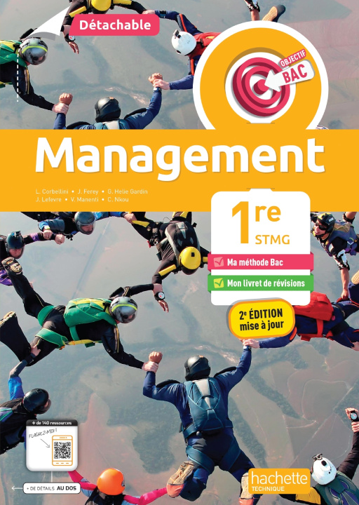 Buch Objectif Bac Management 1re STMG (détachable) - Éd. 2025 Laurent Corbellini