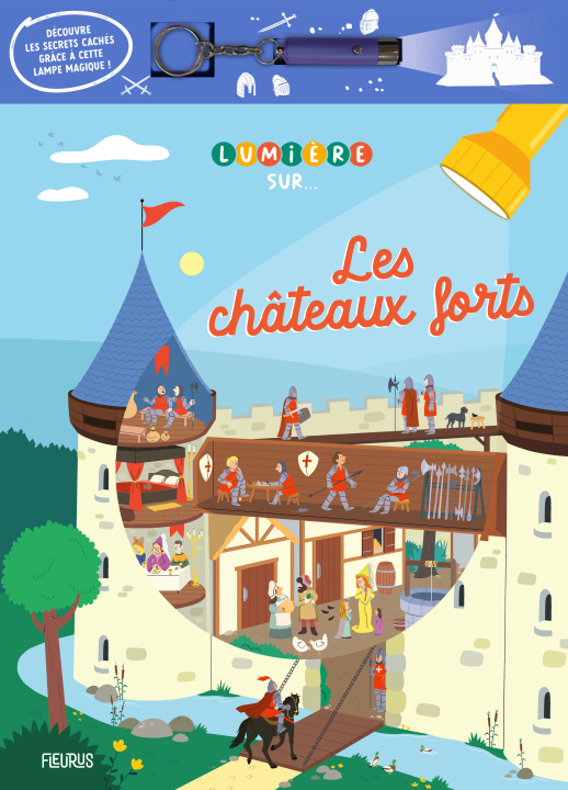 Kniha Les châteaux forts Carole Bourset