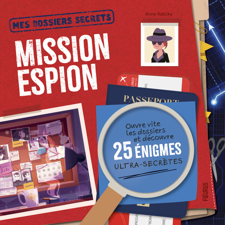 Libro Dossiers Secrets - Mission espion 