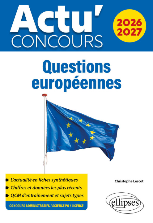Βιβλίο Questions européennes Lescot