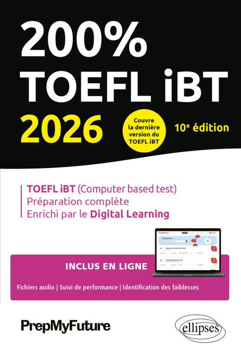 Könyv 200% TOEFL iBT PREPMYFUTURE