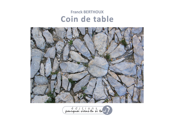 Kniha COIN DE TABLE BERTHOUX