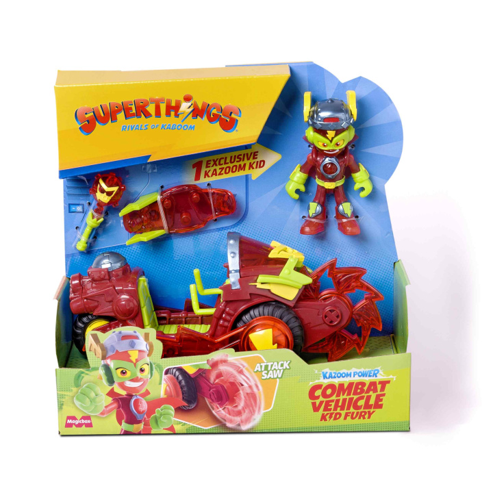 Kniha Superthings Combat Vehicles Fury 