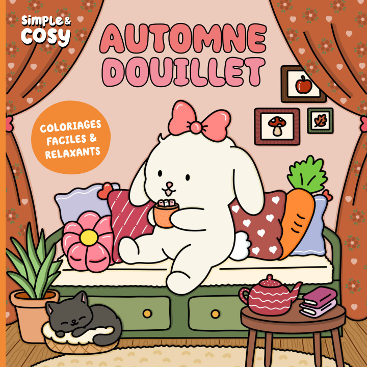 Knjiga Coloriages d automne Simple et cosy 