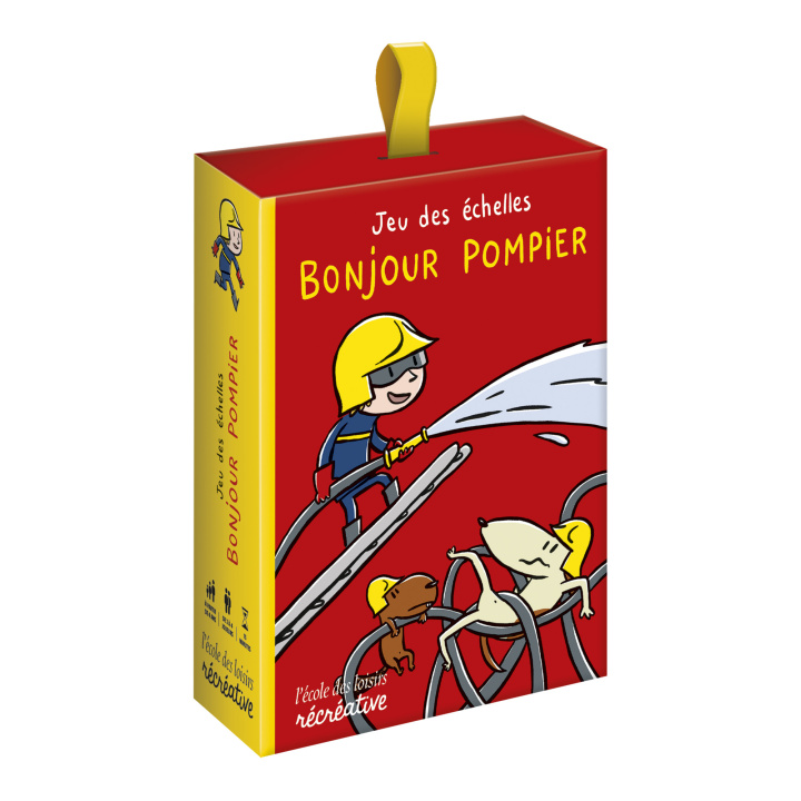 Hra/Hračka JEU DES ECHELLES, BONJOUR POMPIER Maudet Matthieu