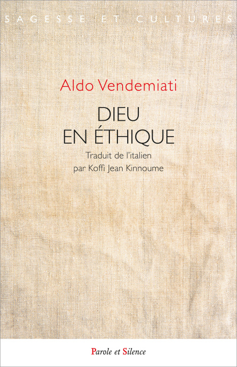 Kniha DIEU EN ETHIQUE Vendemiati