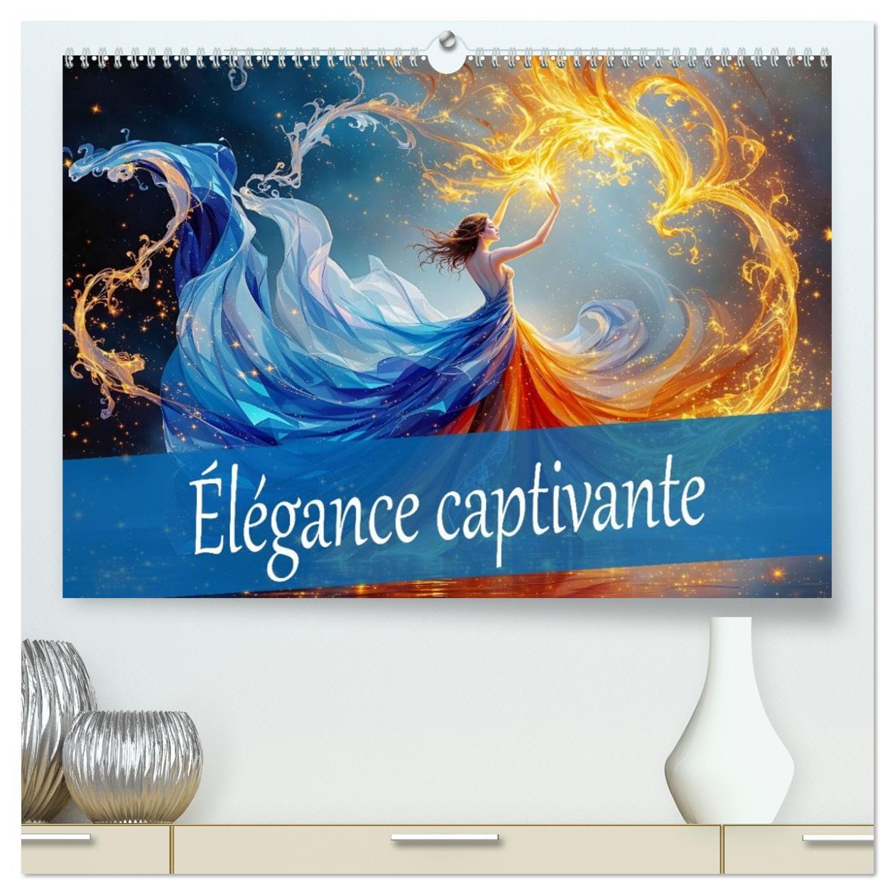 Calendario/Diario ELEGANCE CAPTIVANTE CALENDRIER MURAL 202 DJERIC DUSANKA