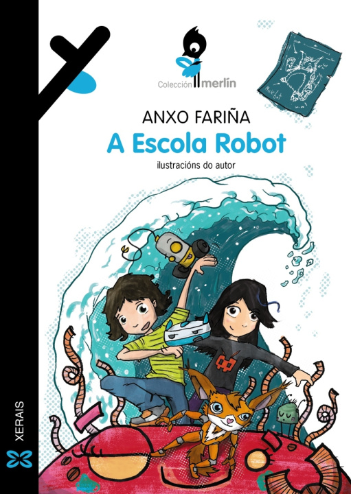 Kniha A Escola Robot Anxo Fariña