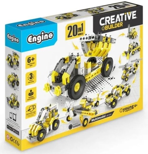 Hra/Hračka Engino Creative Builder 20 modelů 