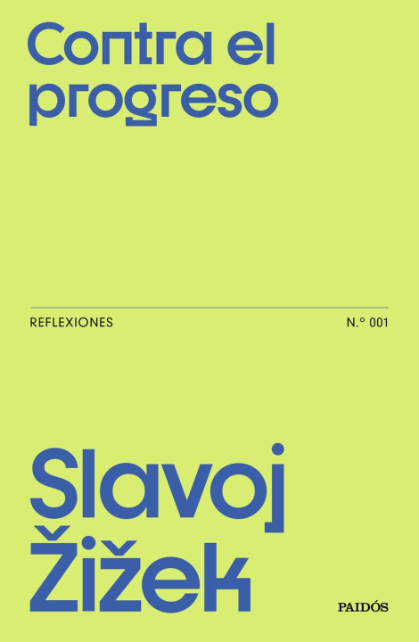 Libro Contra el progreso SLAVOJ ZIZEK