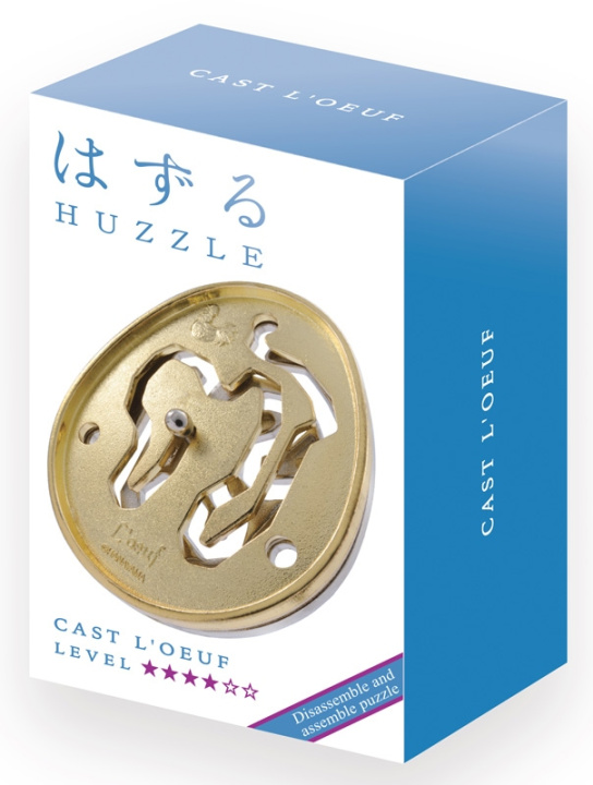 Libro Łamigłówka Huzzle Cast L'Oeuf poziom 4/6 