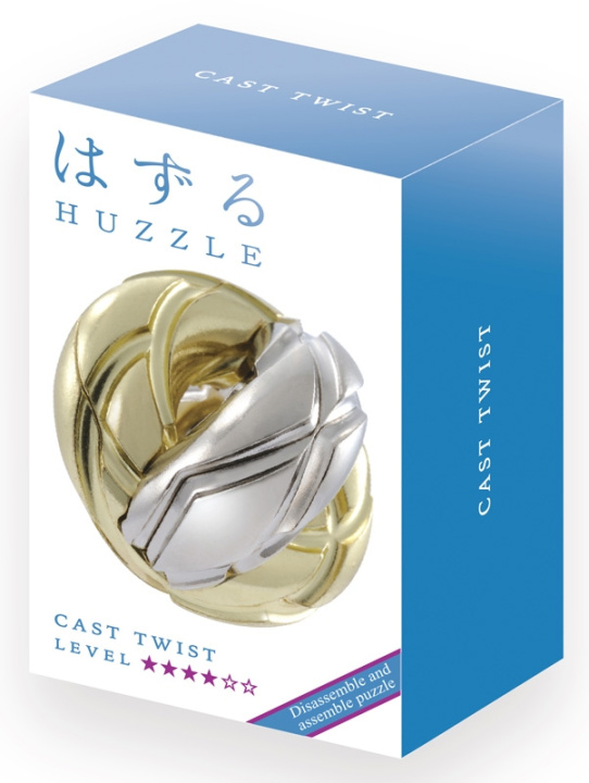 Kniha Łamigłówka Huzzle Cast Twist poziom 4/6 