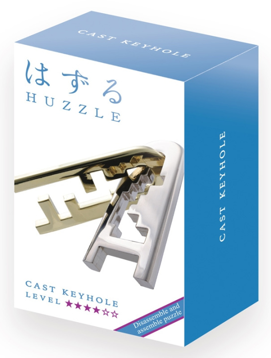 Kniha Łamigłówka Huzzle Cast Keyhole poziom 4/6 