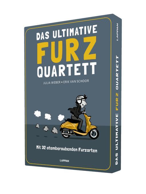 Hra/Hračka Das ultimative Furz-Quartett Erik van Schoor