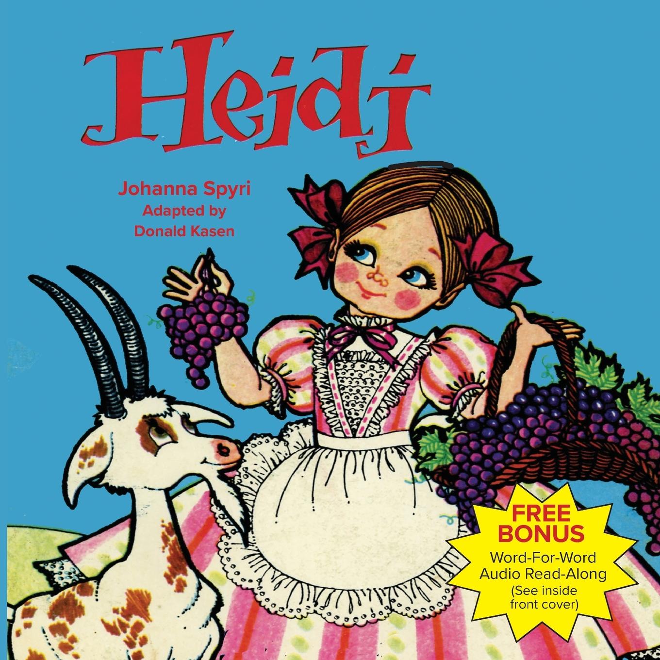 Kniha Heidi Johanna Spyri