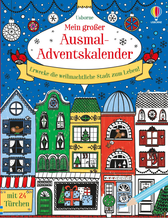 Libro Mein großer Ausmal-Adventskalender Mary Cartwright