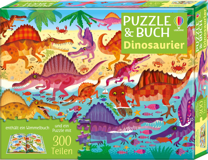 Igra/Igrača Puzzle & Buch: Dinosaurier Gareth Lucas