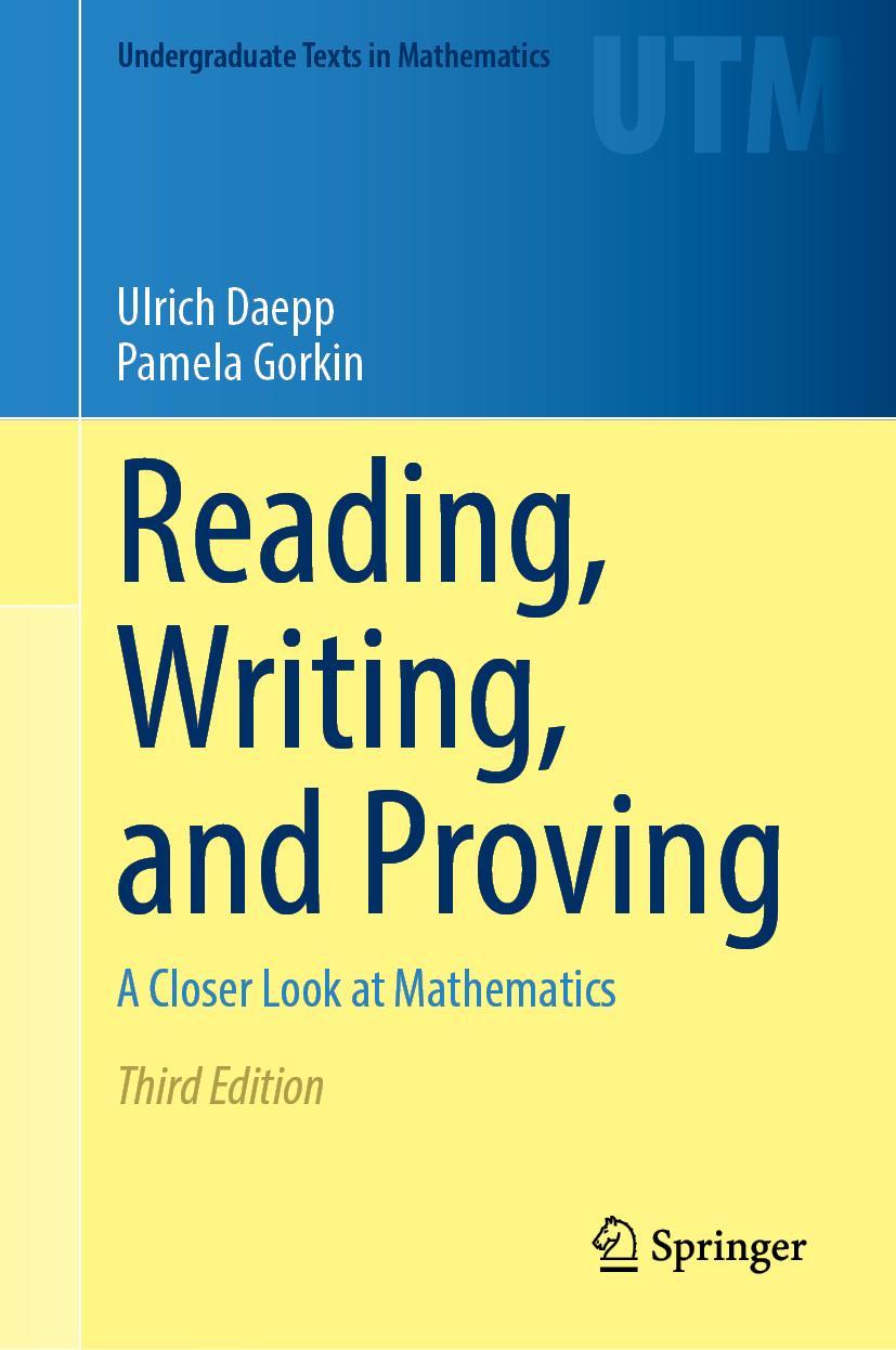 Książka Reading, Writing, and Proving Pamela Gorkin