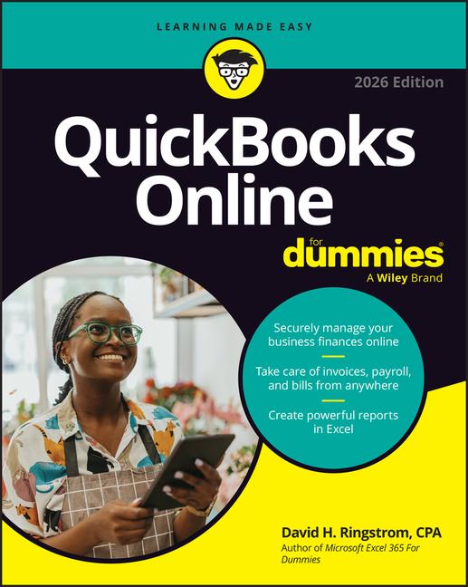 Libro QuickBooks Online for Dummies, 2026 Edition Ringstrom