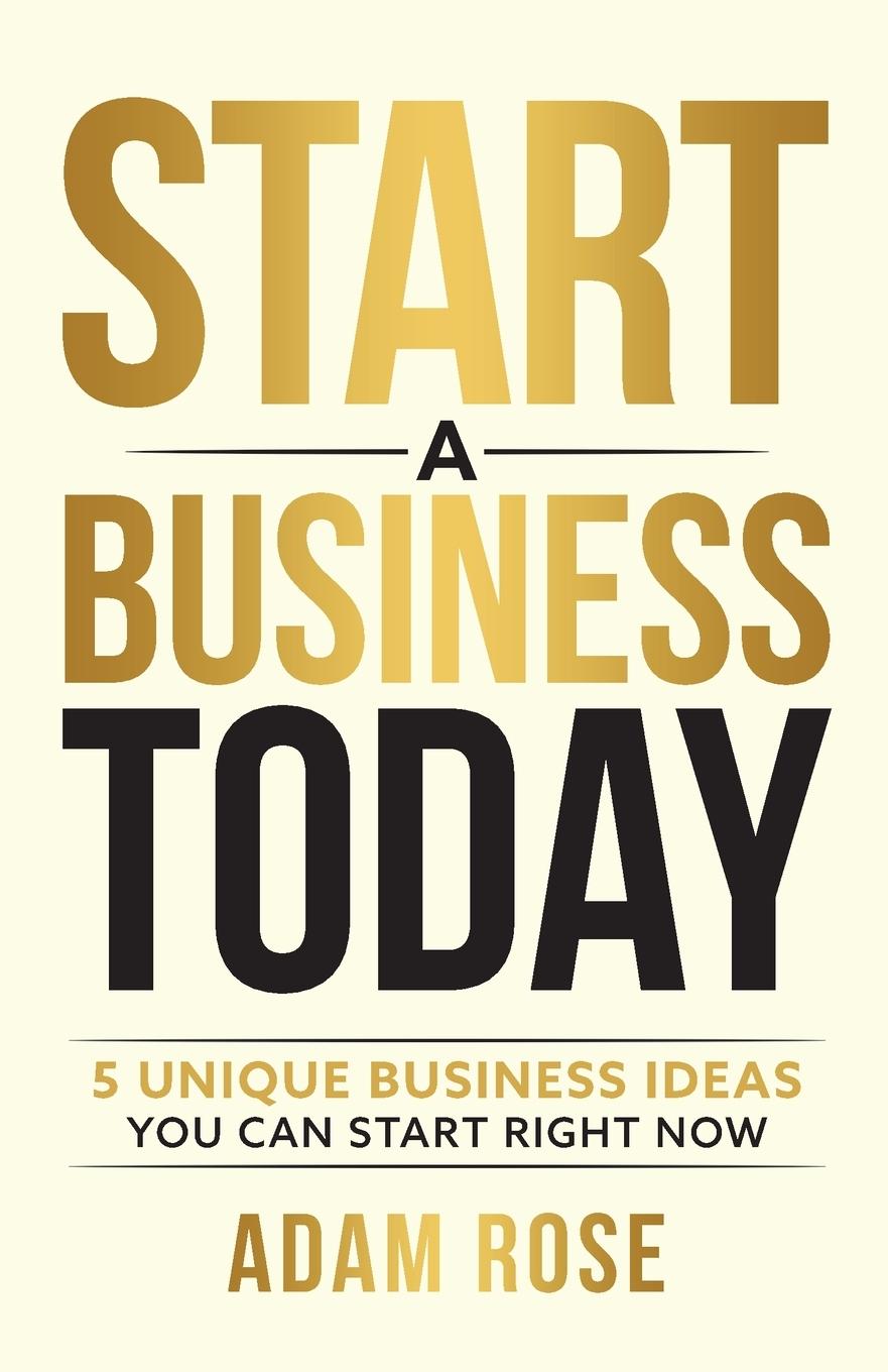 Kniha Start a Business Today 