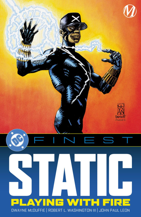 Libro DC Finest: Static: Playing with Fire DC COMICS