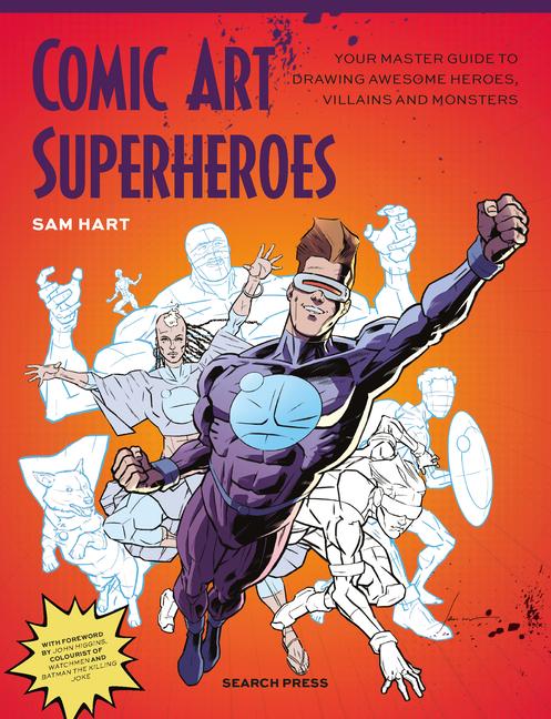 Buch Comic Art Superheroes Hart