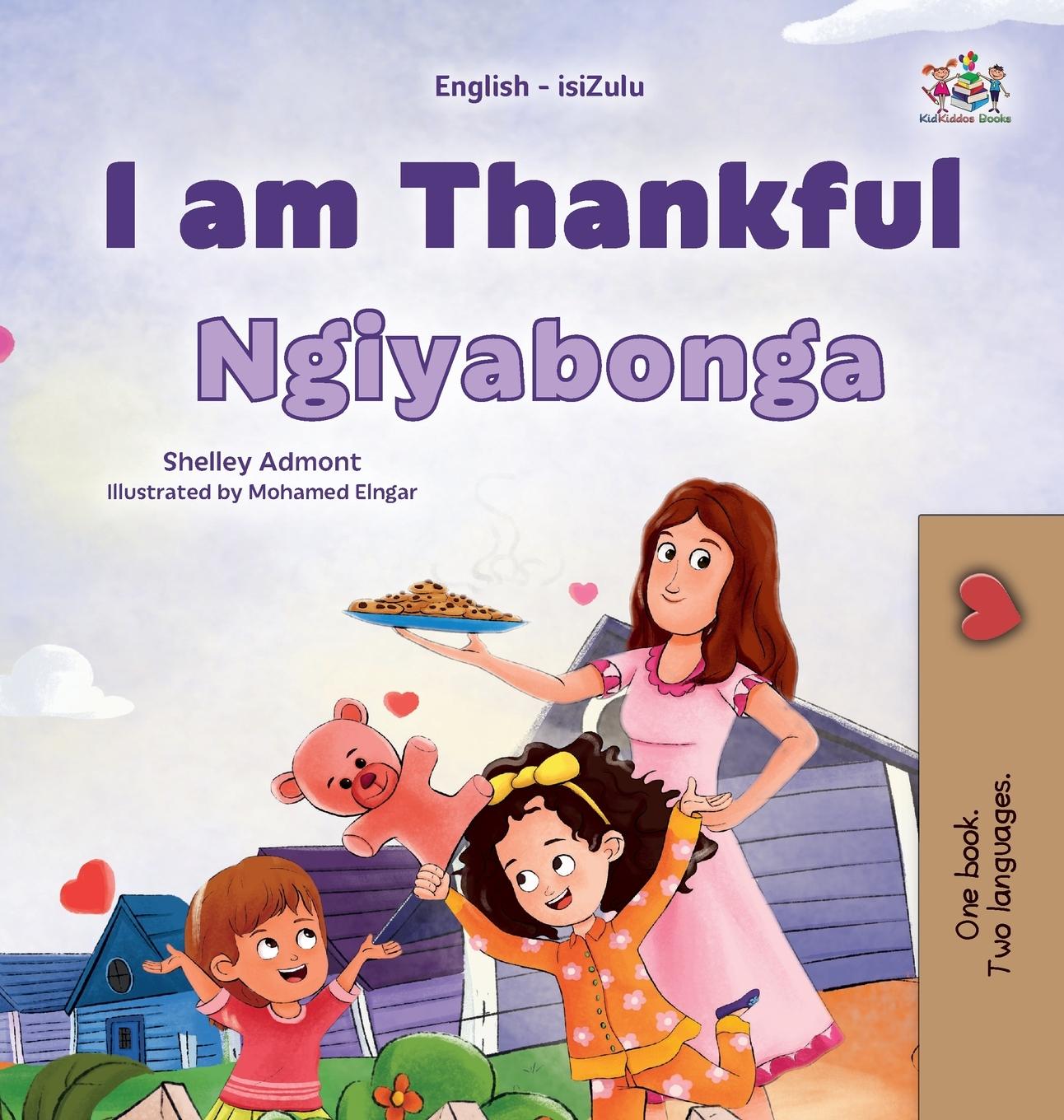 Kniha I am Thankful (English Zulu Bilingual Children's Book) Kidkiddos Books
