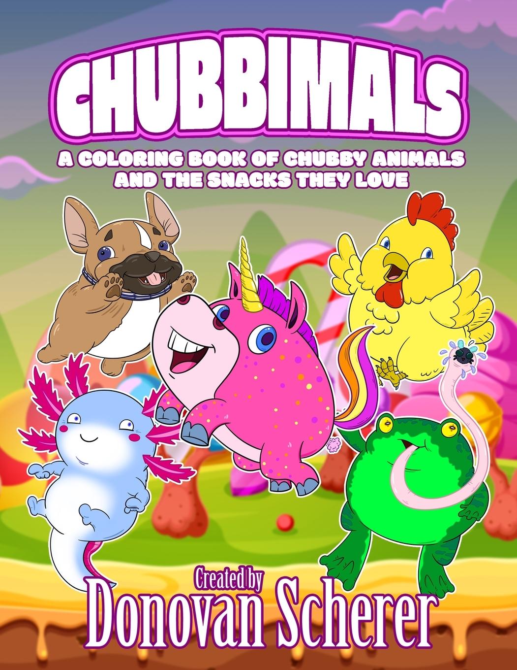 Kniha Chubbimals Donovan Scherer