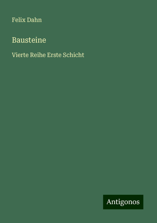 Kniha Bausteine 