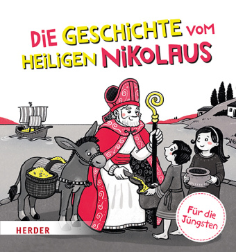 Libro Die Geschichte vom heiligen Nikolaus Kontrastbuch (Pappbilderbuch) Carolin Görtler