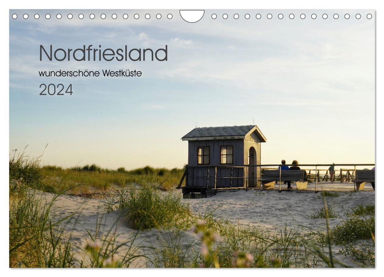 Kalendář/Diář Nordfriesland - wunderschöne Westküste (Wandkalender 2026 DIN A4 quer), CALVENDO Monatskalender Calvendo