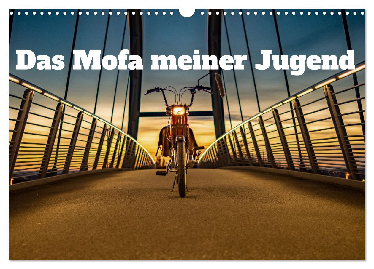Kalendár/Diár Das Mofa meiner Jugend (Wandkalender 2026 DIN A3 quer), CALVENDO Monatskalender Calvendo