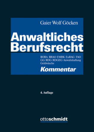 Kniha Anwaltliches Berufsrecht Christian Wolf