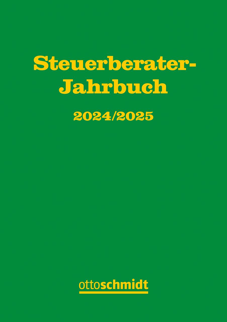 Kniha Steuerberater-Jahrbuch 2024/2025 Fachinstitut der Steuerberater Köln