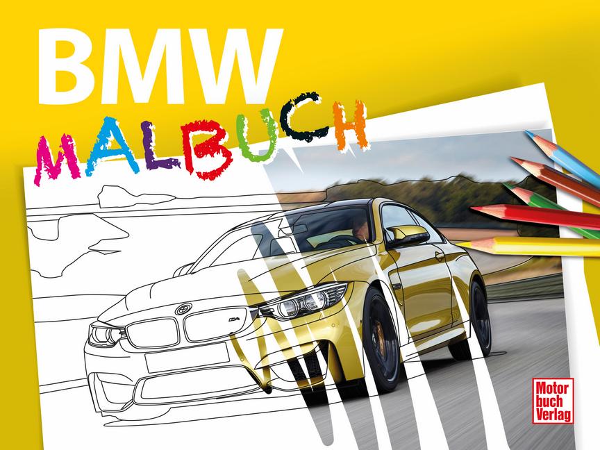 Kniha BMW Malbuch 