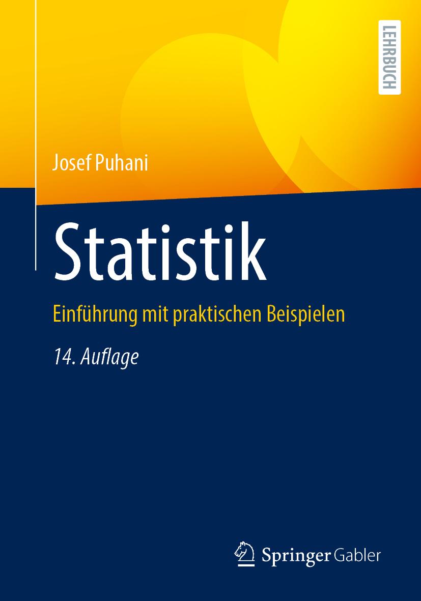 Kniha Statistik Josef Puhani